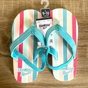 OshKosh Flip Flops sz L (9-10)